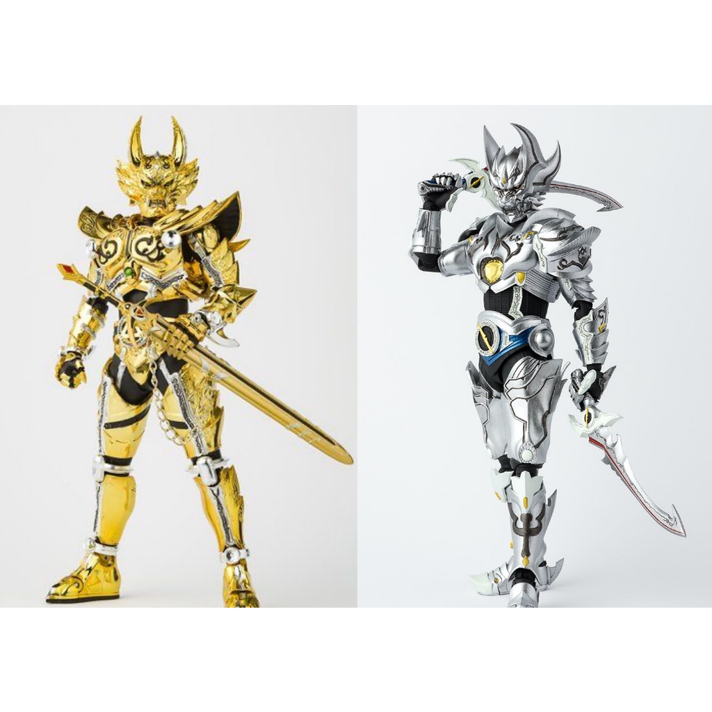 [พร้อมส่ง/ของใหม่] S.H.Figuarts SHF Garo Saejima Kouga & Silver Fanged Knight Zero (Shinkocchou Seih