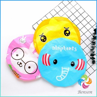 Bensen หมวกคลุมผมอาบน้ำ กันน้ำ ลายการ์ตูนน่ารัก   Shower Cap…