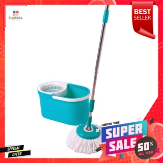 ชุดอุปกรณ์ถังปั่นพร้อมไม้ม็อบ ACCO DS-307 สีเขียวSPIN BUCKET MOP SET ACCO DS-307 GREEN