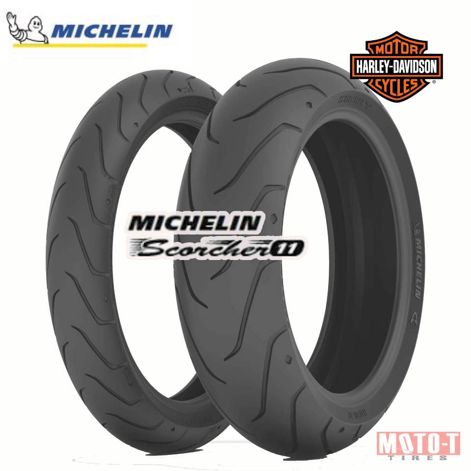 Michelin Scorcher 11 ยาง HARLEY DAVIDSON FATBOY  / V-ROD