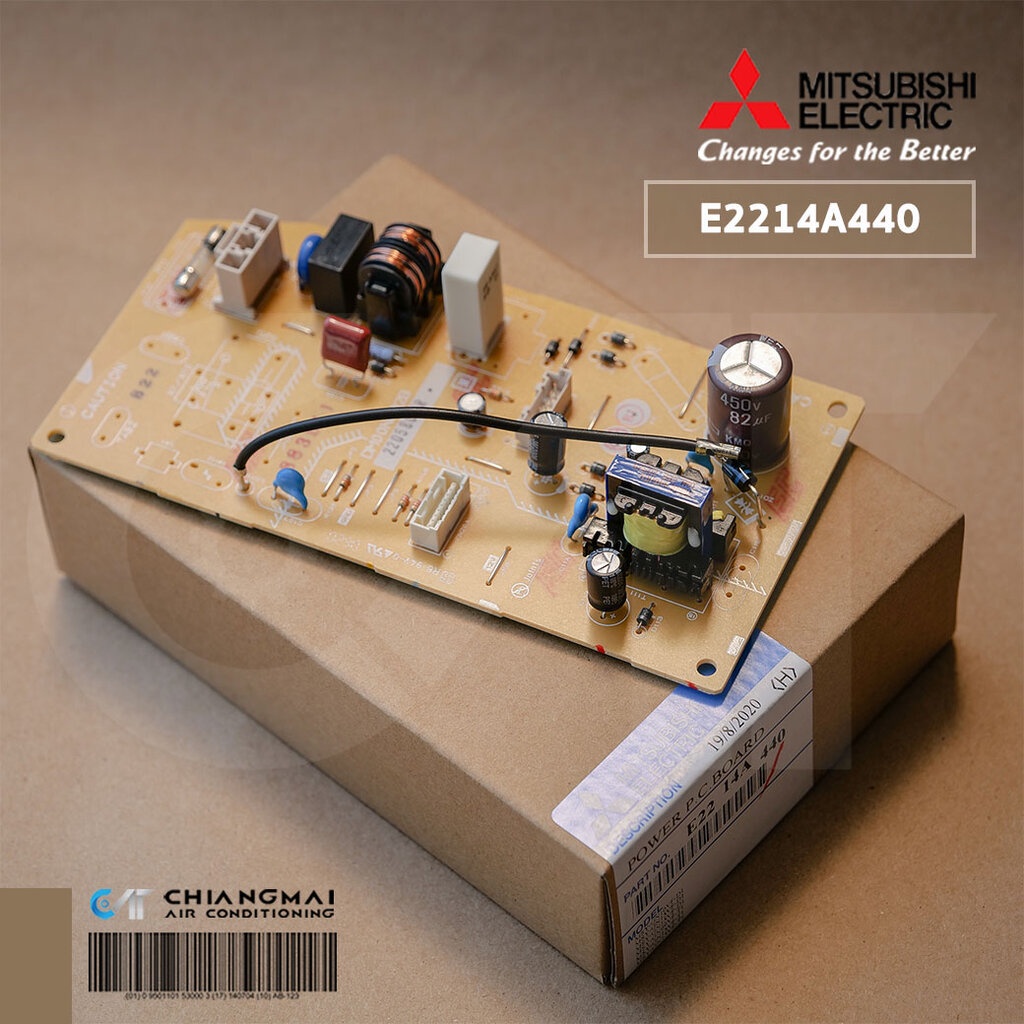 E2214A440 แผงวงจรแอร์ Mitsubishi Electric แผงบอร์ดแอร์มิตซูบิชิ บอร์ดคอยล์เย็น รุ่น MSY-GN09VF, MSY-GN13VF, MSY-GN15VF