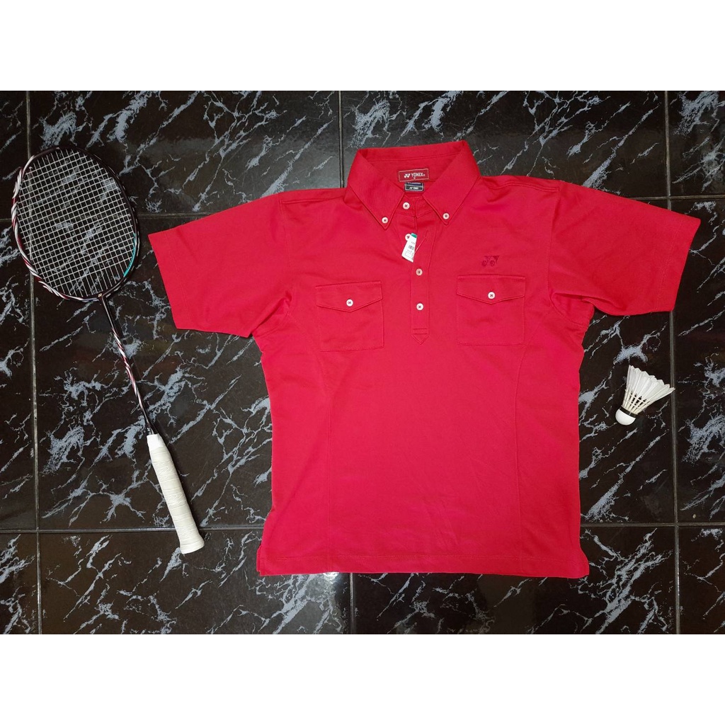 YONEX เสื้อแบดมินตันคอปก C-003