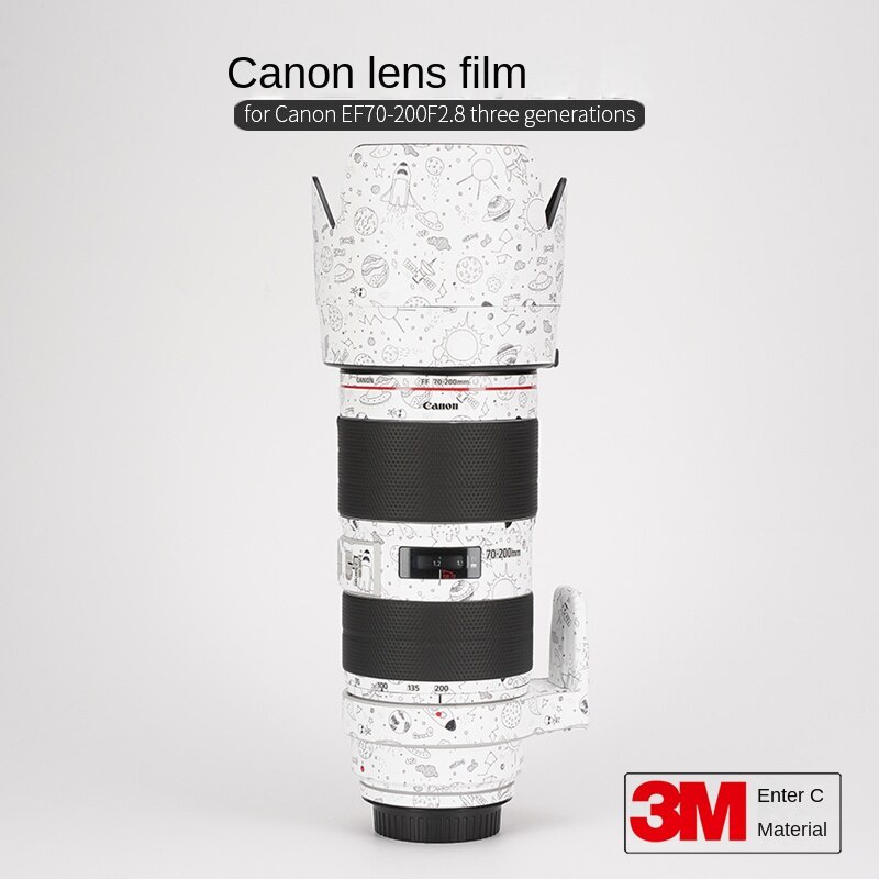 Mebont 3M [Sticker canon ] Body Camera สติกเกอร์ Skin ไม่ทิ้งคราบกาว ติดง่าย กล้อง canon  EF70-200 F2.8L  70200  G3 body protection film