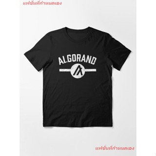 Algorand Vintage Athletic ALGO Coin Essential T-Shirt เสื้อยืดแขนสั้น overside เสื้อยืดผู้หญิง เสื้อยืดผู้ชาย เสื้อยืดพิ