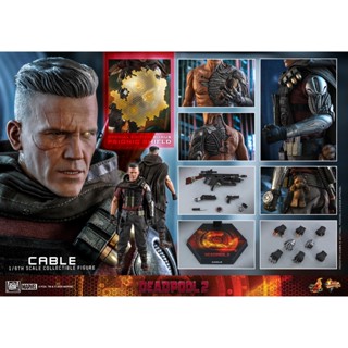 พร้อมส่ง 📦 ฟิกเกอร์ โมเดล ของสะสม  Hot Toys MMS583 1/6 Deadpool 2 - Cable (Special Edition Bonus)