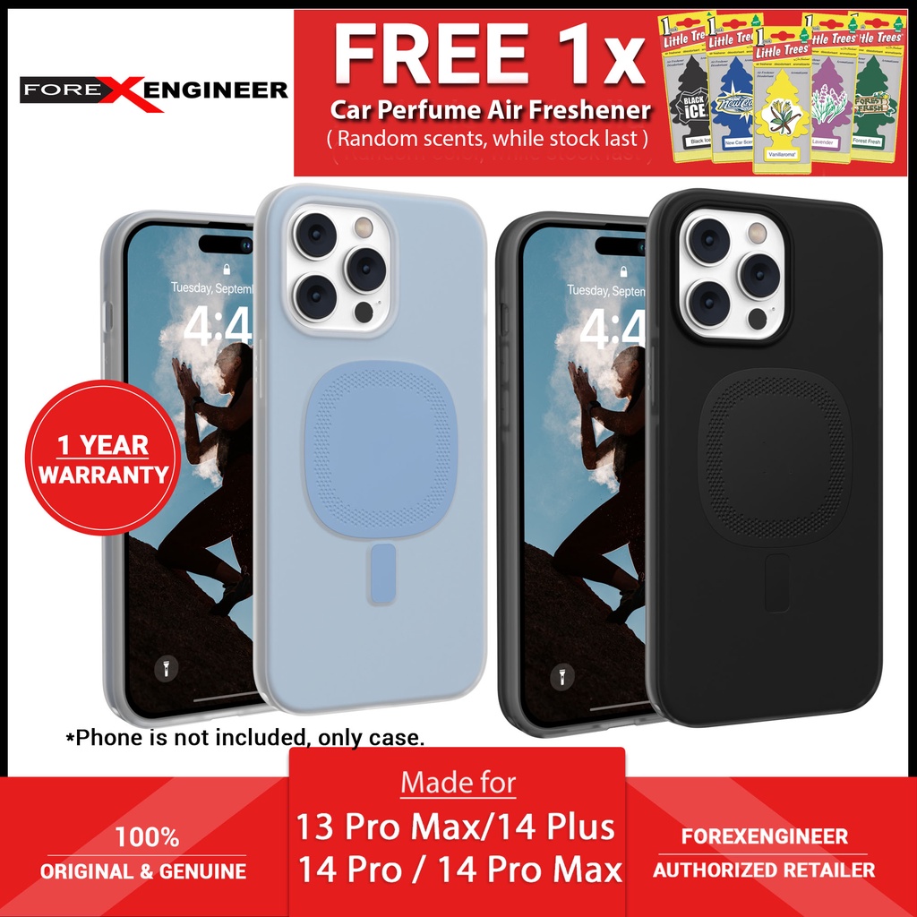 UAG Lucent 2.0 Magsafe สําหรับ iPhone 14 13 [ Pro Max / Pro / Plus ] - สีดํา / Cerulean