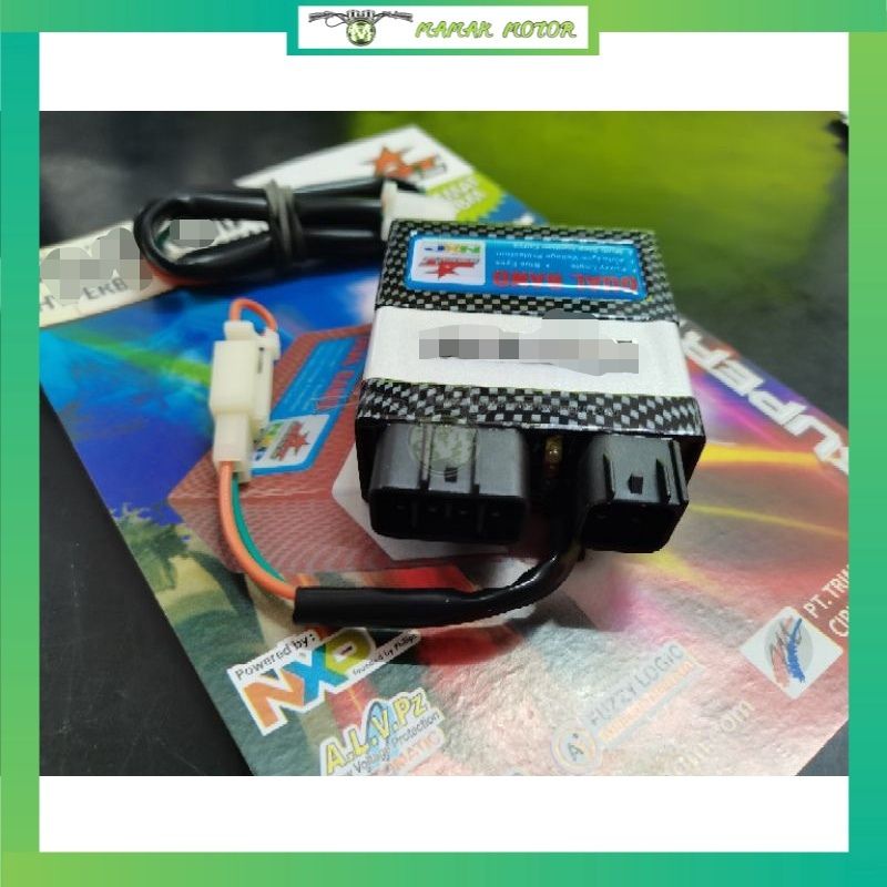 Racing CDI Unit LC135 Carbon No Cut Off YAMAHA 135 LC CDI UNIT / RACING CDI RPM ADJUST / RPM BUKA BU