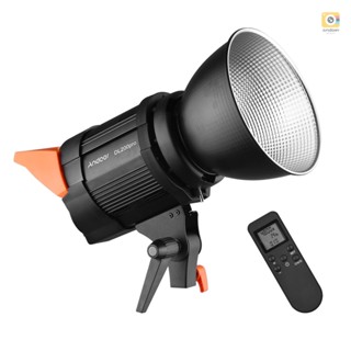 Andoer DL200pro ไฟสตูดิโอถ่ายภาพ COB LED 100W หรี่แสงได้ 3200-5600K CRI 95+ พร้อมเมาท์โบเวน รีโมตคอนโทรล สําหรับสตูดิโอถ่ายภาพ