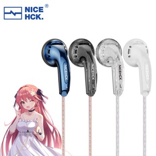 Nicehck YD30 หูฟังไมโครโฟนไดนามิก HD HIFI 3.5 มม. 15.4 มม. สําหรับเล่นเกม IEM EB2S