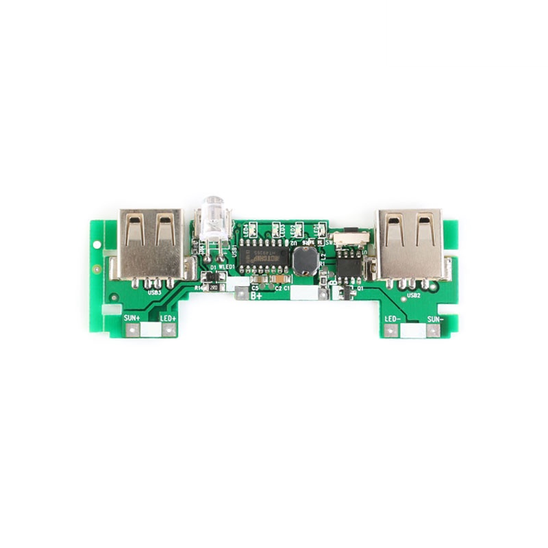 Dual/Triple USB Power Bank เมนบอร์ด Booster Board อุปกรณ์เสริม DIY Circuit #4