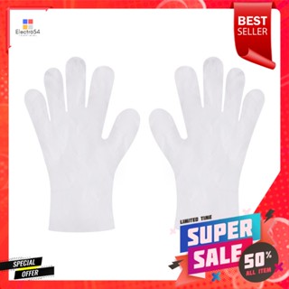 ถุงมือครัว HDPE ANTI BAC M SUN GLOVE 24ชิ้นGLOVE ANTI BAC PLASTIC M SUN GLOVE 24PCS