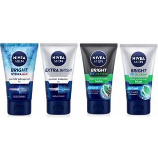 NIVEA MEN BRIGHT Foam นีเวียเมนโฟมล้างหน้า 100 กรัม