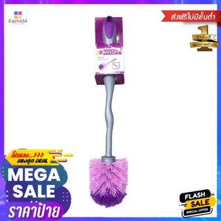 แปรงไนลอนล้างสุขภัณฑ์ BE WISH ZIGZAG สีม่วงNYLON TOILET CLEANING BRUSH BE WISH ZIGZAG PURPLE