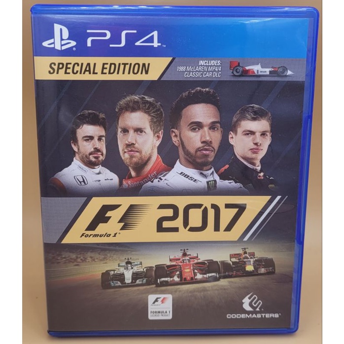 (มือสอง) มือ2 เกม ps4 : F1 Formula1 2017 โซน3 แผ่นสวย