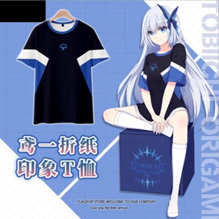 ใหม่ เสื้อยืดแขนสั้นลําลอง พิมพ์ลายอนิเมะ DATE A LIVE Tobiichi Origami 3D ทรงหลวม สไตล์ญี่ปุ่น สําหรับผู้ชาย และผู้หญิง