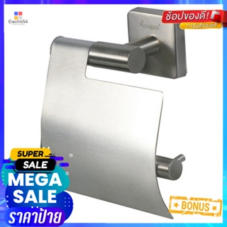 ที่ใส่กระดาษ NOVABATH NVB-603S สเตนเลสTOILET ROLL HOLDER WITH LID NOVABATH NVB-603S STAINLESS STEEL