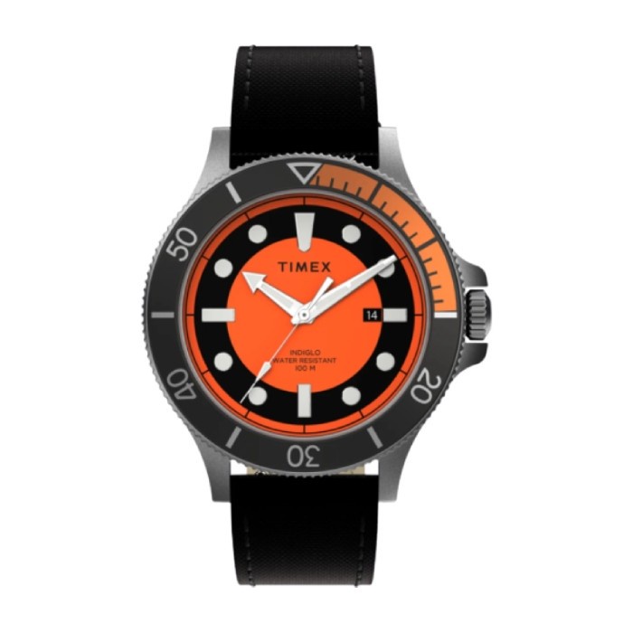 Timex TW2U10700 Allied Coastline นาฬิกาข้อมือผู้ชาย สีดำ