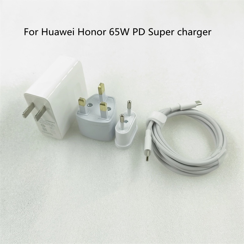 65W Super Fast Charger for Huawei P50 Mate40 Pro Wall Power Adapter Honor MagicBook 14 V14 16 SE Mat