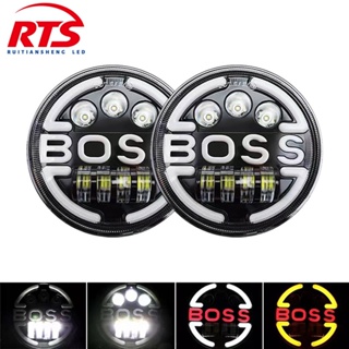 Wrangler BOSS ไฟหน้า led 23.3 ซม. 23.3 ซม. (สินค้าไม่มีตัวเลือก sku ส่งสินค้าชิ้นเดียว) (สินค้าไม่มีตัวเลือก sku)