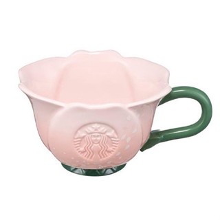 🎀【พร้อมส่ง】 2022 แก้วสตาร์บัคส์เกาหลี Starbucks Korea cherry blossom bud ceramic mug 355ml/ 12oz