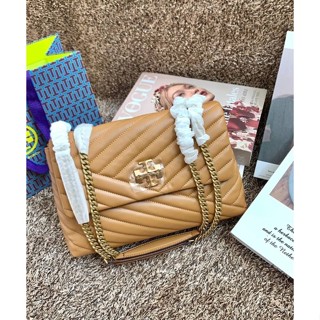 งานช้อป 💖 TORY BURCH KIRA CHEVRON CONVERTIBLE SHOULDER BAG