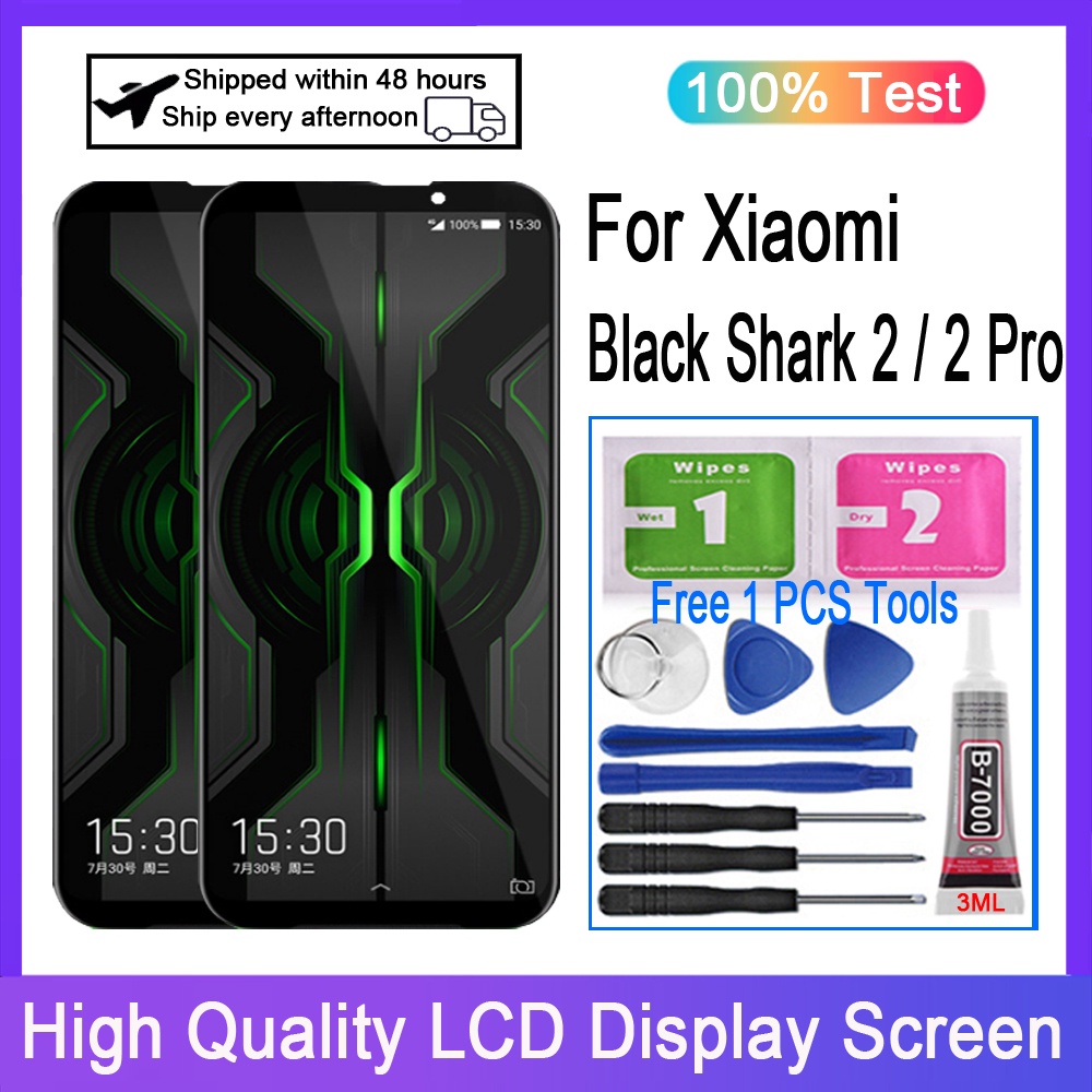 Original AMOLED For Xiaomi Black Shark 2 LCD Display Touch Screen Digitizer For Xiaomi Black Shark 2 Pro 2Pro LCD