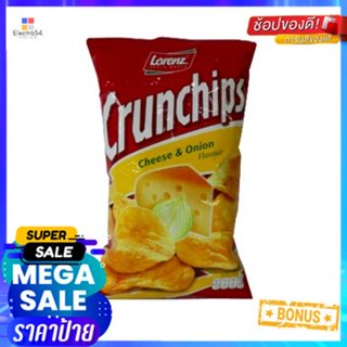 Lorenz Crunchips Cheese&amp;onion 100g Lorenz Crunchips ชีส&amp;หัวหอม 100g