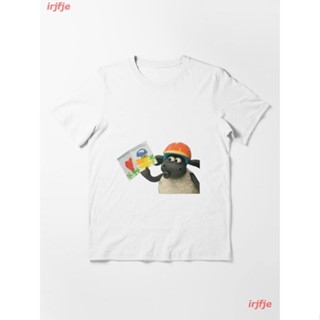 New Timmy Shaun The Sheep And Painting Essential T-Shirt เสื้อยืด ดพิมพ์ลาย ดผ้าเด้ง คอกลม cotton ความนิยม discount Unis