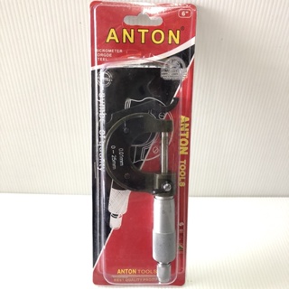 Anton ไมโครมิเตอร์ Micrometer Screw gauge 0-25mmx0.01 เครื่องมือวัดไมโครมิเตอร์ เกจวัดขนาด สกรู น็อต มิเตอร์ตั้งวาล์ว