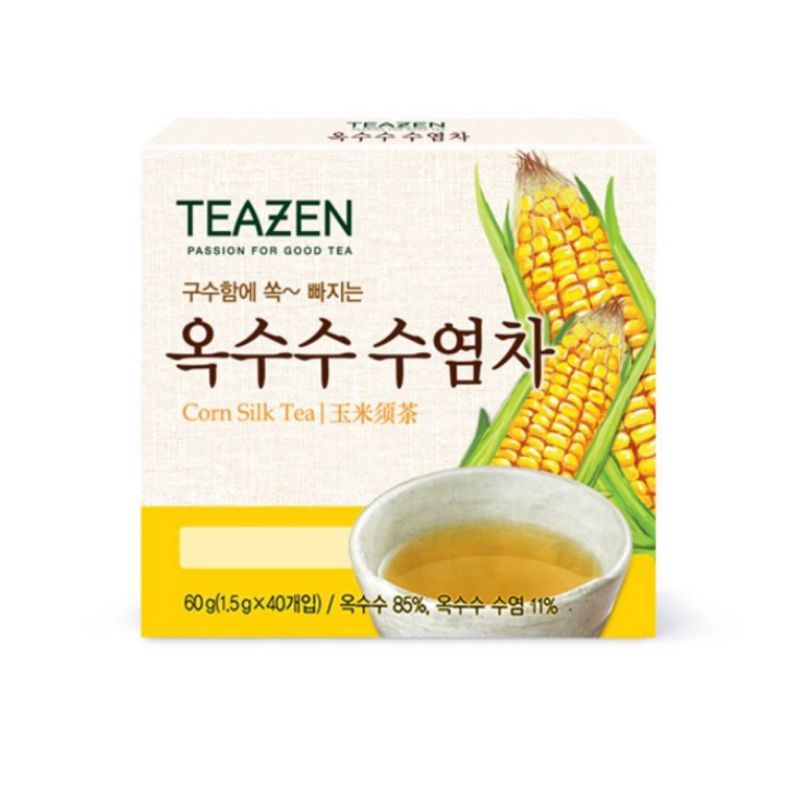 ชาไหมข้าวโพด Teazen Corn Silk Tea 40ซอง
