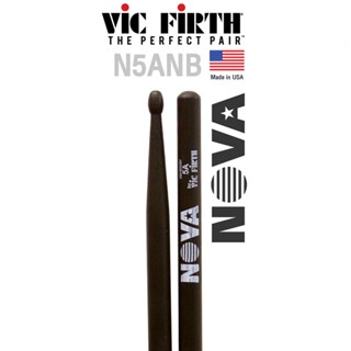 Vic Firth® N5ANB ไม้กลอง NOVA 5A Hickory หัวไนลอน ( NOVA Drumsticks )