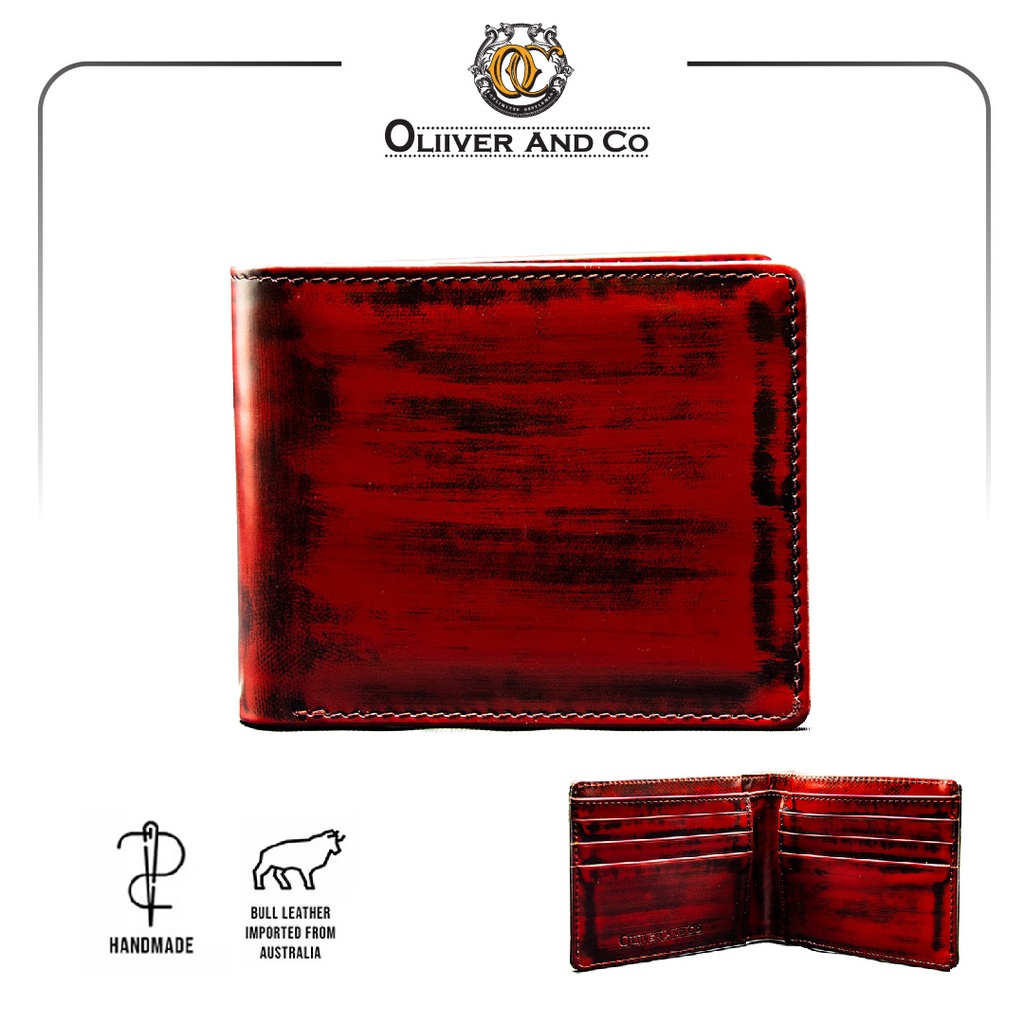 Oliver & Co. Dollar wallet - CASSIC (Burgandy)