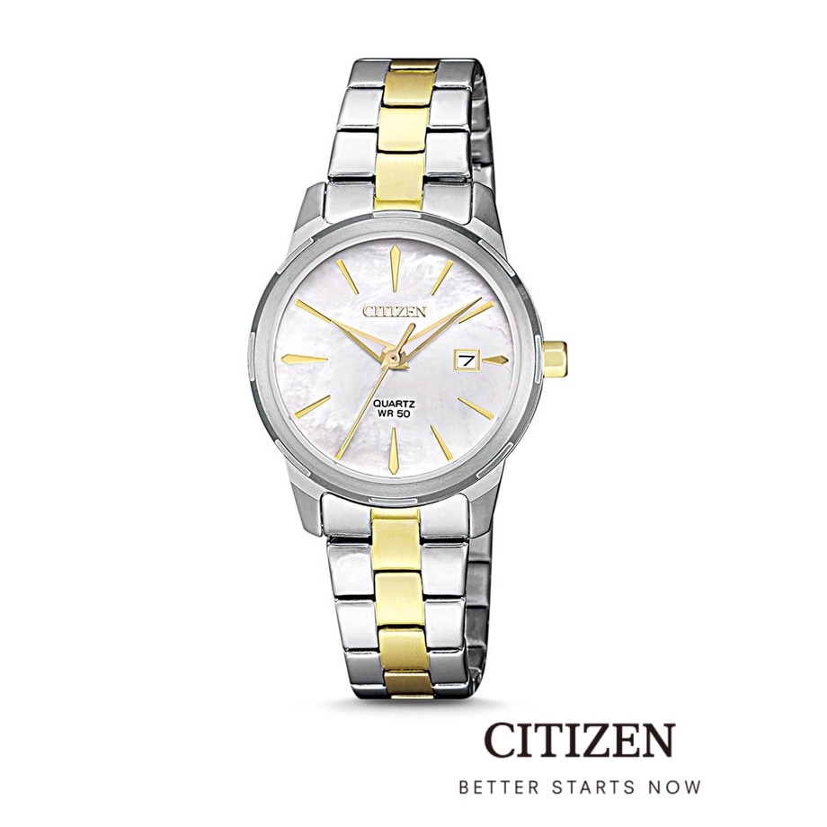 CITIZEN EU6074-51D Lady Watch Quartz (นาฬิกาผู้หญิงระบบถ่าน)