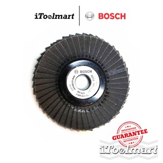 BOSCH จานทรายซ้อนหลังอ่อน P150 ขนาด 4 นิ้ว (ขัดเหล็ก)