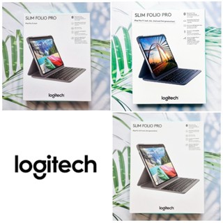 (Logitech®) SLIM FOLIO PRO For iPad Pro 11-inch or 12.9-inch โลจิเทค เคสคีย์บอร์ด keyboard case Bluetooth for iPad Pro