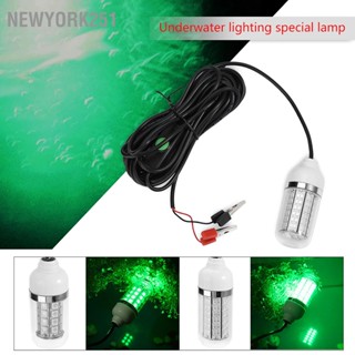 Newyork251 โคมไฟ Led สีเขียว สําหรับตกปลาใต้น้ํา