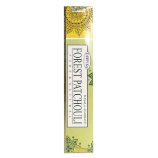 Natural Efe  Indian incense sticks - DEEPIKA Forest Patchouli ธูปหอม ฟลอเรส แพสโชลิ 15g