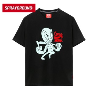 [พร้อมส่ง] เสื้อยืดแขนสั้น ผ้าฝ้าย พิมพ์ลายเอเลี่ยน แฟชั่นฤดูร้อน สําหรับผู้ชาย และผู้หญิง