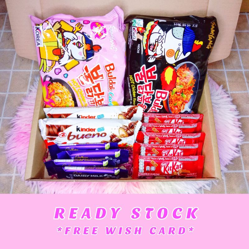[ฟรี WISH CARD] RAMEN BAJET HADIAH BIRTHDAY RAMEN SAMYANG
