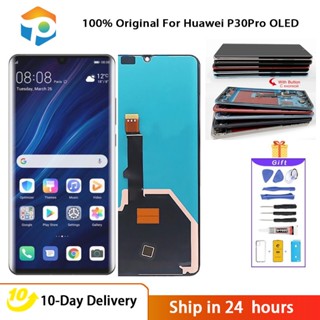 6.47 Original OLED Display For Huawei P30 Pro LCD Display Touch Screen Assembly Replacement For P30Pro with Fingerprint