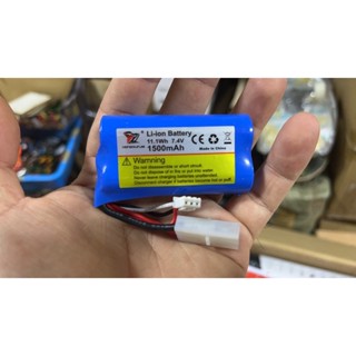 แบตเตอรี่สำรองเรือHJ806 ความจุ7.4V 1500mahของเดิม สามารถซื้อไปแล้วใส่ได้เลยของใหม่ 100%