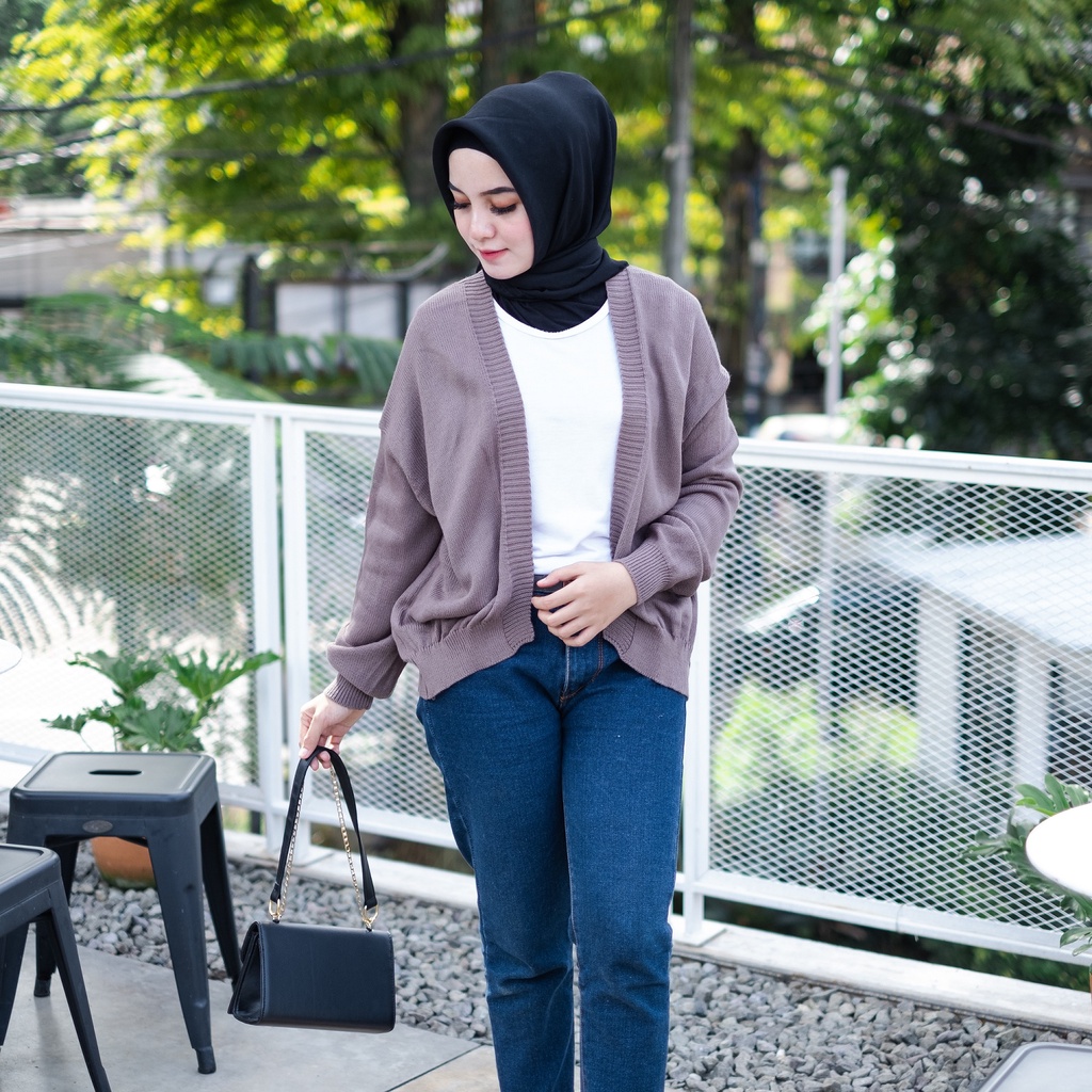 Ririn CARDY สไตล์เกาหลี KNITWEAR PREMIUM