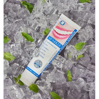 SPARKLE ยาสีฟัน สปาร์คเคิล ไวท์ สูตร WHITE TOOTHPASTE 100 G SK0049 ฟันขาว..ลมหายใจหอมสดชื่น