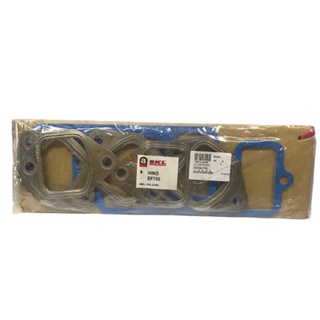 ประเก็นไอดีไอเสีย HINO EF300 / EF750 ฮีโน่ / ยี่ห้อ SKL / Gasket manifold in-ex / ปะเก็นไอดีไอเสีย