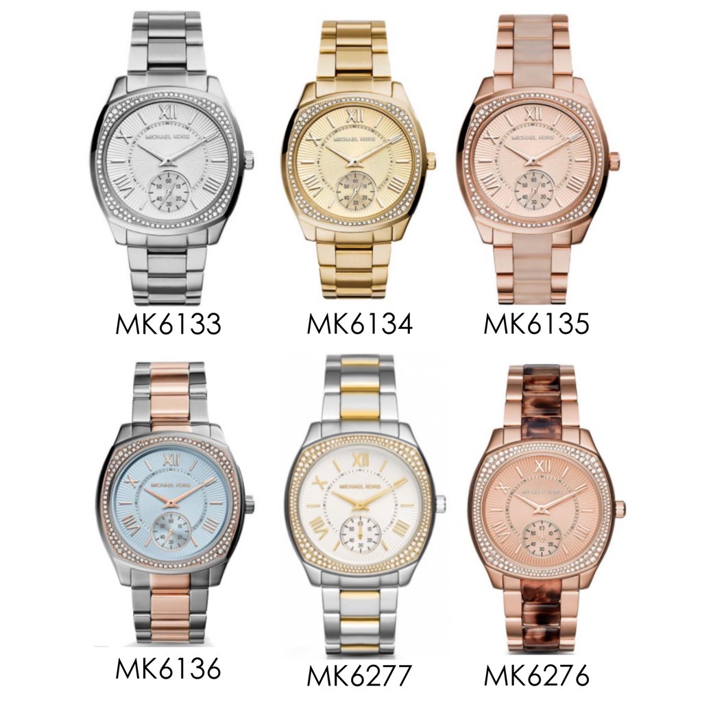 F.AMichael KorF.s ว่าแท้100% MK6133 MK6134 MK6135 - 40 mm นาฬิกาแบรนด์เนมMK นาฬิกาผู้หญิงผู้ชาย สินค้าพร้อมจัดส่ง FA-103