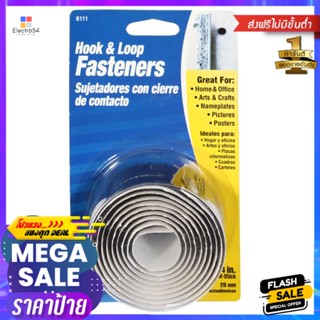 เทปหนามเตยม้วน SOFT TOUCH 4810795 0.75x4 นิ้ว สีดำHOOK &amp; LOOP FASTENER SOFT TOUCH 4810795 0.75x4" BLACK