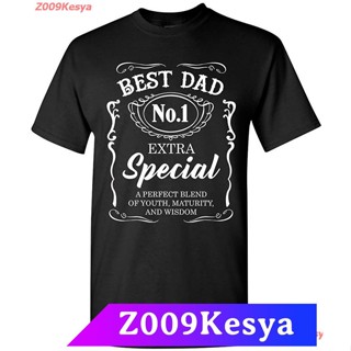 Z009Kesya เสื้อยืดผู้ชาย Best Dad No.1 Extra Special Awesome Funny Humor DT Adult T-Shirt Tee discount Dad พ่อ