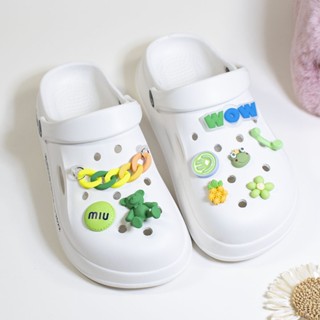 Croc Jibz ชุดจี้รูปการ์ตูนหมี สําหรับตกแต่งรองเท้า DIY