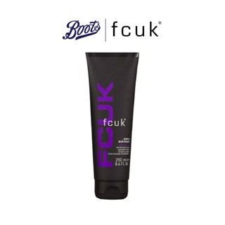 FCUK Hair &amp; Bodywash เอฟซียูเค แฮร์ แอนด์ บอดี้วอช - เอฟซียูเค วินเทจ 250 มล.