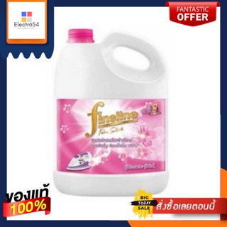 น้ำยารีดผ้าเรียบ ไฟน์ไลน์ สีชมพู ขนาด 3000 มล. / 3L  Pleasure Pink Fabric Starch